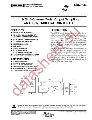 ADS7844NB/1K datasheet  